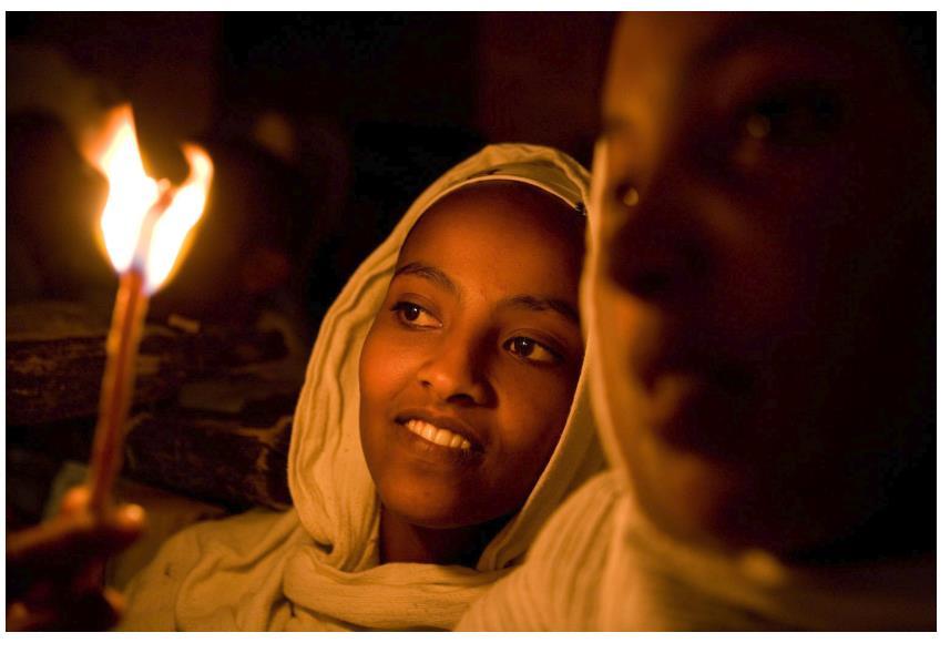 In Lalibela, one of the holiest sites in Ethiopia, tens of thousands of pilgrims gather