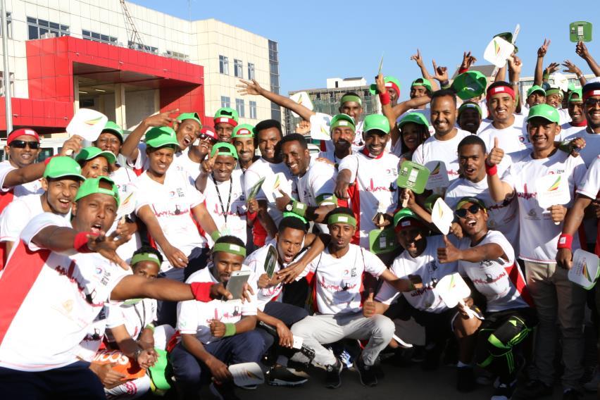 Ethiopian Run held yesterday, November 18, 2018 in Addis