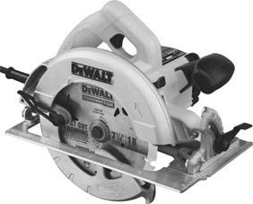 (PC85TRSOK) 99.00 7¼" Circular Saw 8.8 lbs. 57 beveling capacity with stops at 45 and 22.5. Clear line of sight aids in blade visibility from any angle.
