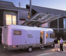 HYMER motorhomes for the future; as seen in all the best spots!