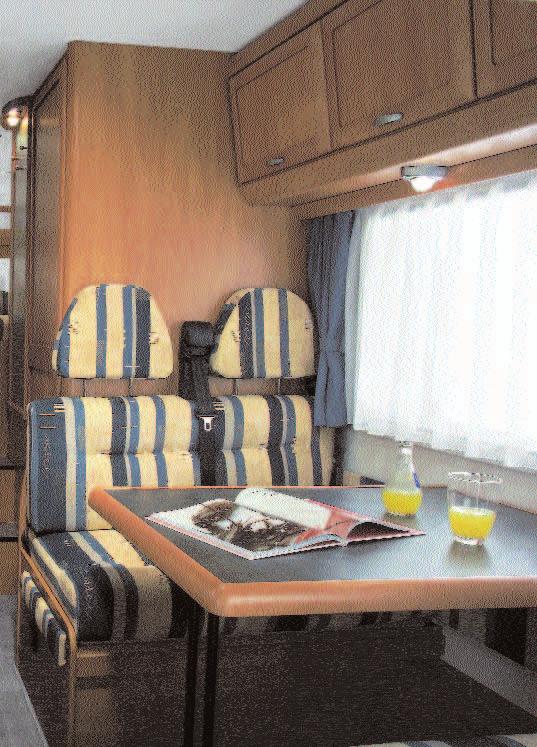 Hymer C-Class GT The elegant room architecture gives the Hymer C-Class GT models a