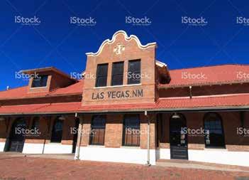 Las Vegas was an important waypoint on the Santa Fe Trail, and later on the railroad across the Southwest. There are over 900 structures listed on the National Register of Historic Places.
