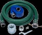 GAS ENGINE DRIVE Our hose kits are designed to work with engine driven water pumps and include all of the attachments required to complete your applications.