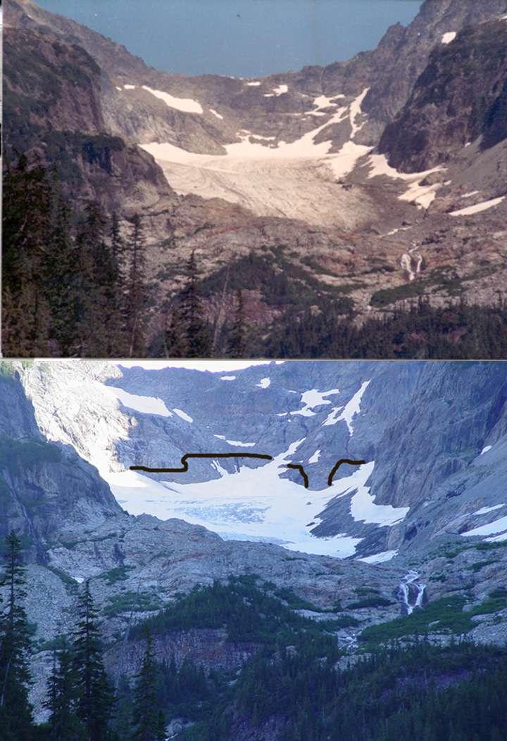 Columbia Glacier 1985-2006-