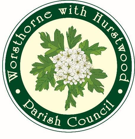 MINUTES OF THE MEETING OF WORSTHORNE WITH HURSTWOOD PARISH COUNCIL held on Monday 22 nd October 2018 PRESENT: Also present: Councillor Mark Jinkinson (in the Chair), Parish Councillors: Andy Devanney