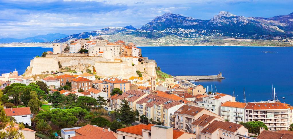 Excursions of your cruise Calvi - Balagne Villages (1/2 day, morning) * Some of Corsica's most beautiful villages blend beautifully into the landscape of La Balagne.