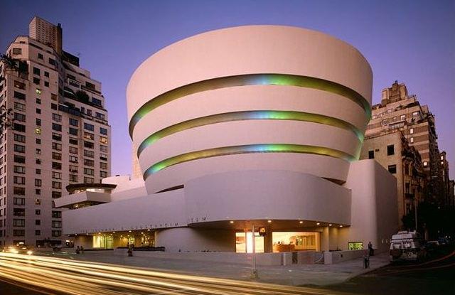 The most photographed place in the world Guggenheim Museum, New York, U.S.A.