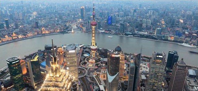 The most populated city in the world Shanghai,