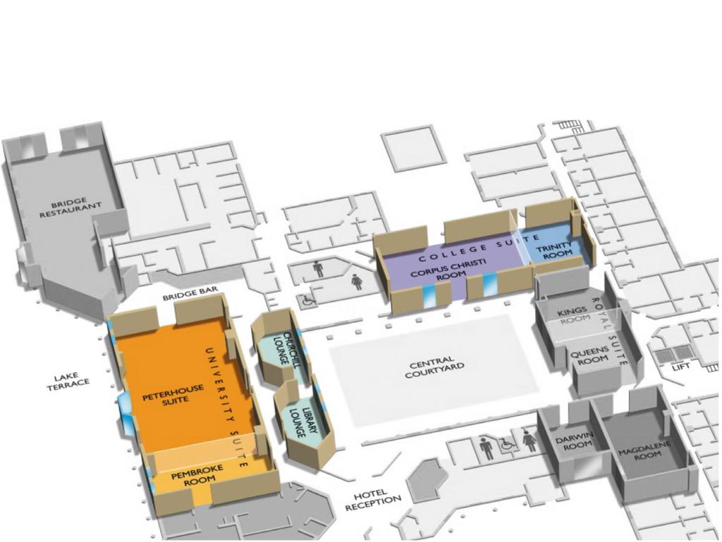overall FLOOR PLAN SPACE ONLY STAND Churchill Lounge Exhibition stands 13-16 College Suite