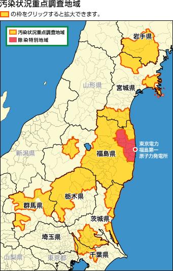 1. Great East Japan Earthquake and Fukushima Daiichi Nuclear Plant Disaster (2) Designation of contamination status priority survey