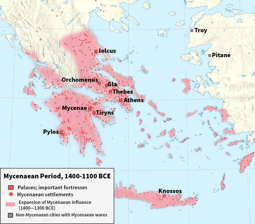 Mycenean Civilization Early Helladic (EH): 3200/3100 2050/2001 BC