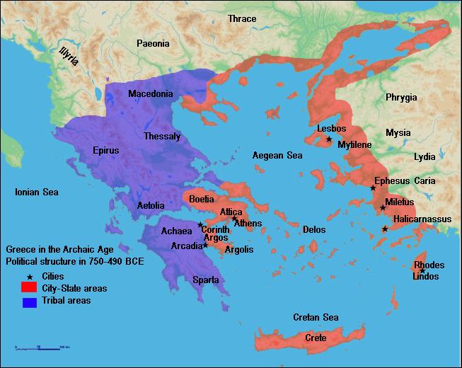 Political geography of ancient