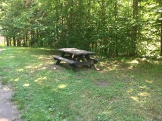 Number of accessible seating spaces Provide at least one accessible picnic table with top between 28" 34" above the ground and 27" clear