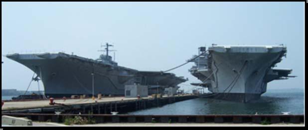 Near-Term Objectives Remove ex-forrestal and ex-saratoga from Pier 1 Newport, RI due to extensive deterioration of pier pilings Requires towing of one inactive aircraft carrier from Newport to the