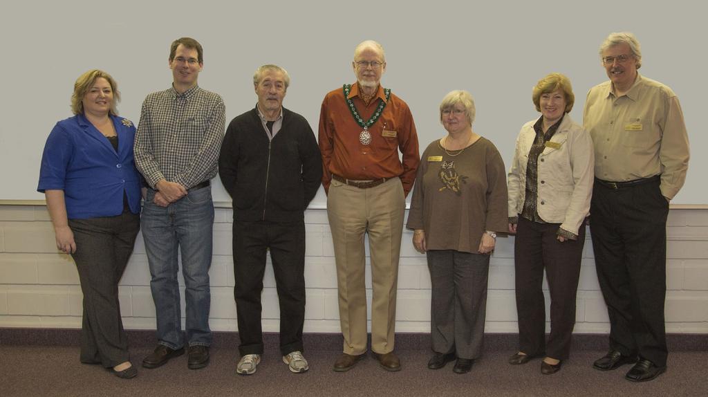 OHA Executive Officers 2012-2013 left to right: Kelly Taylor, Jeff Blackadar, Ken Fink, John Sellers, Carol Dunk, Sharon Hill, James Graham From the Agricultural & Horticultural Organizations Act,