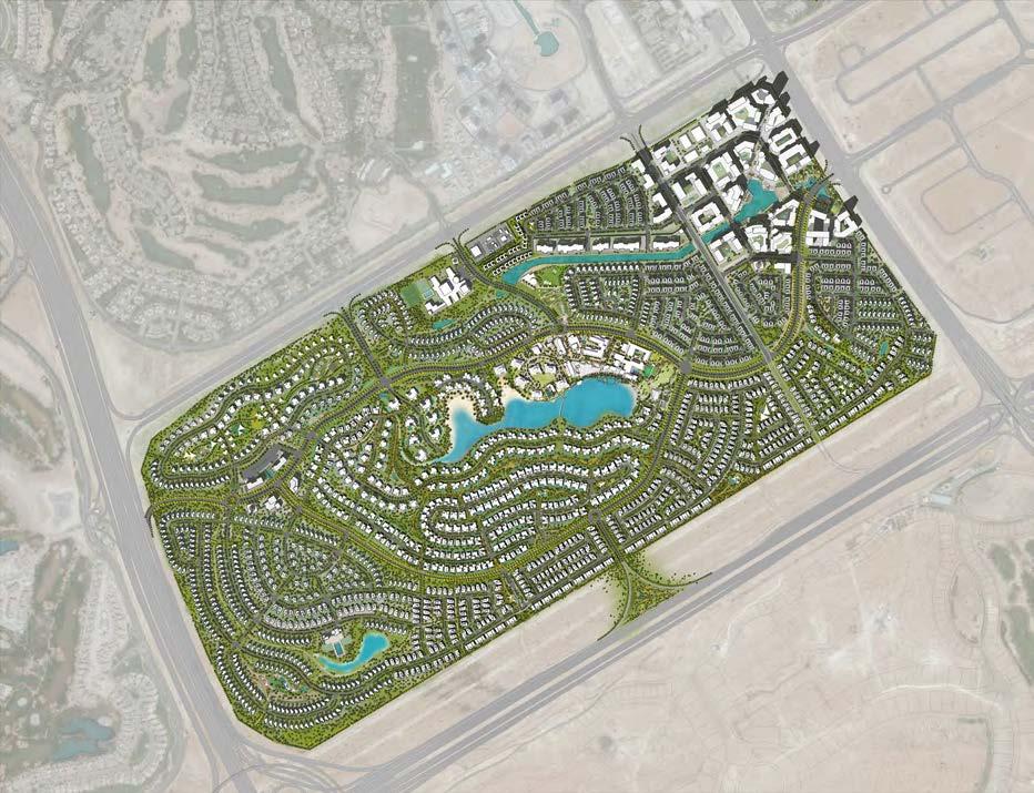 15 Tilal Al Ghaf The perfect scenario Tilal Al Ghaf has 355,000 square metres of green open space, and includes manicured parks as well as picnic grounds.