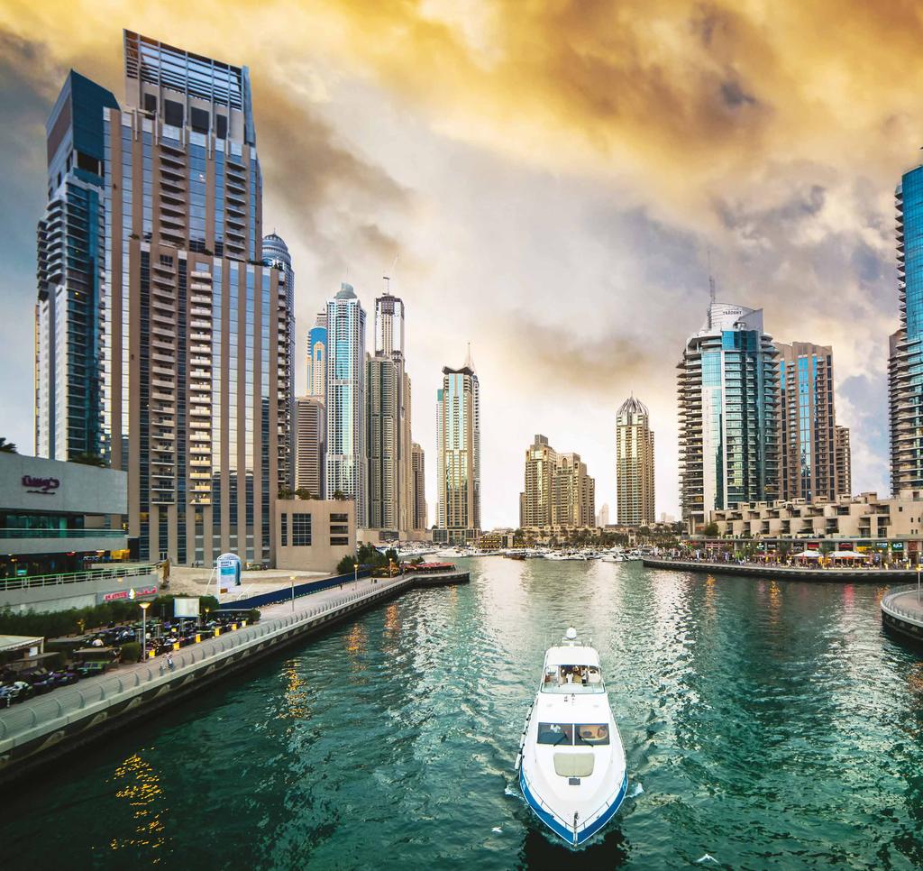 UNRIVALLED LOCATION The buzzing Dubai Marina is one of Dubai s most sought-after districts. The location of Marina Gate within this vibrant community is enviable.