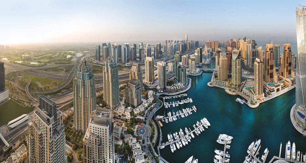 BREATHTAKING VIEWS The Residences at Marina Gate will offer stunning, uninterrupted waterfront vistas