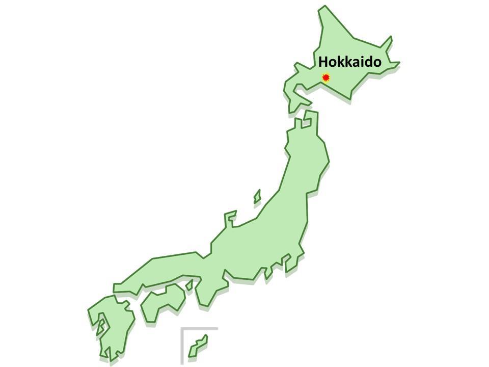 Figure legends Figure 1. Map of Japan. An earthquake measuring 6.