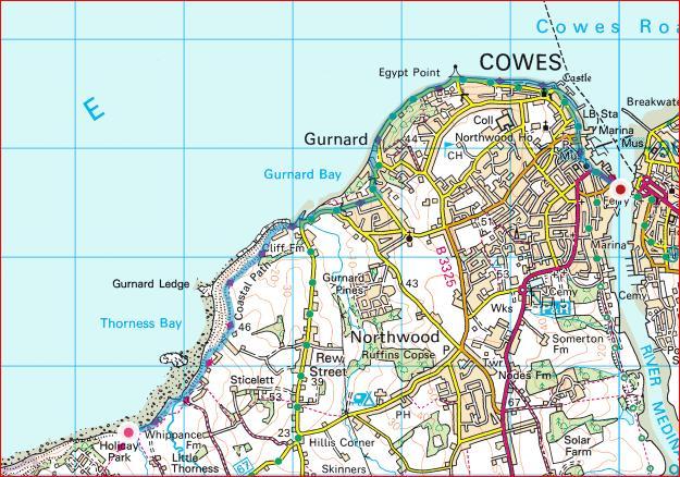 Draft Length 10 Thorness Bay to Cowes Chain Ferry Introduction The southern section of this length of coast is largely (mud and sand) beach edged with landslip.
