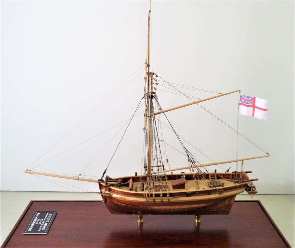"HMS Beagle" by Mike Barton Scale 1:64 Mamoli kit of the ship best remembered as being used in the second voyage of Charles Darwin.