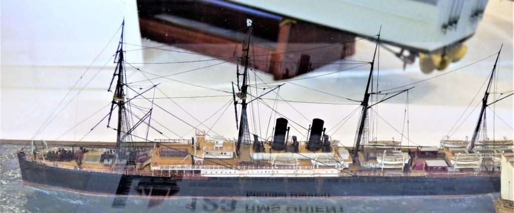 "RMS Orient" (1879) Scale 1:600 Launched the year the Suez
