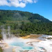 See a pre European Maori battle site and see what was described by the Lonely Planet Guide as possibly the best thermal area left