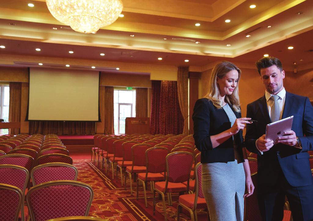 A dedicated venue Our state-of-the-art conference centre the Cranaghan Suite with private entrance doors and natural light can accommodate up to 1,000 delegates.