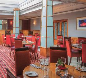 A wealth of choice is on offer when dining at the Slieve Russell Hotel.