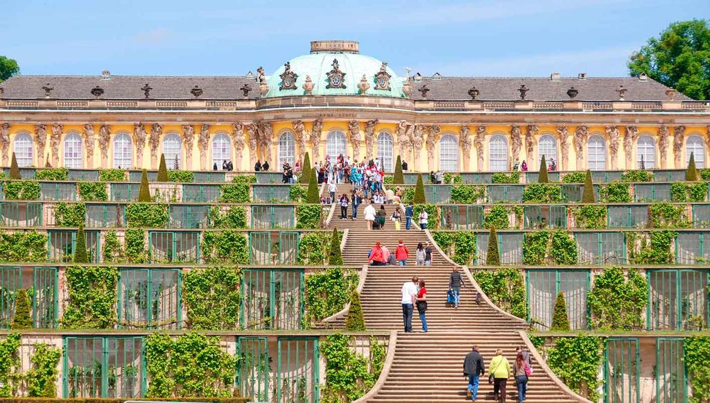 Berlin: Optional outing to Postdam (Sanssouci Palace).