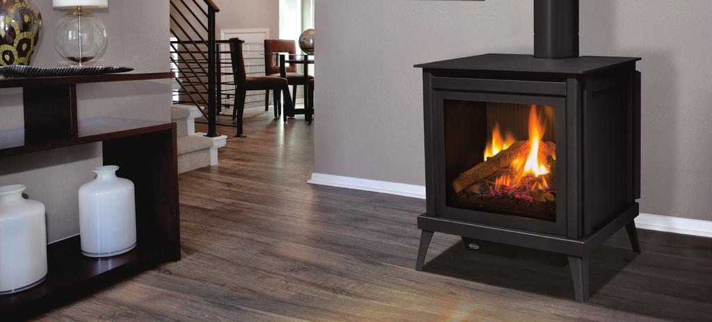 The S40 LARGE GAS STOVE The S40 Freestanding Gas Stove offers a maximum BTU output of 40,000 making it