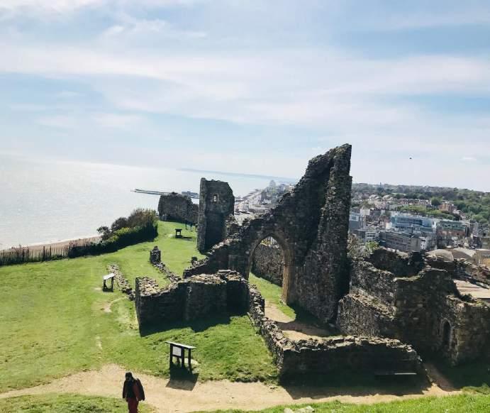 In the footsteps of William the Conqueror Thursday, May 3rd Hastings Castle Hastings Castle