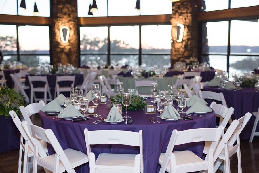 THE OVERLOOK RESTAURANT A beautiful indoor space, with spectacular views of Lake Buchanan, suitable