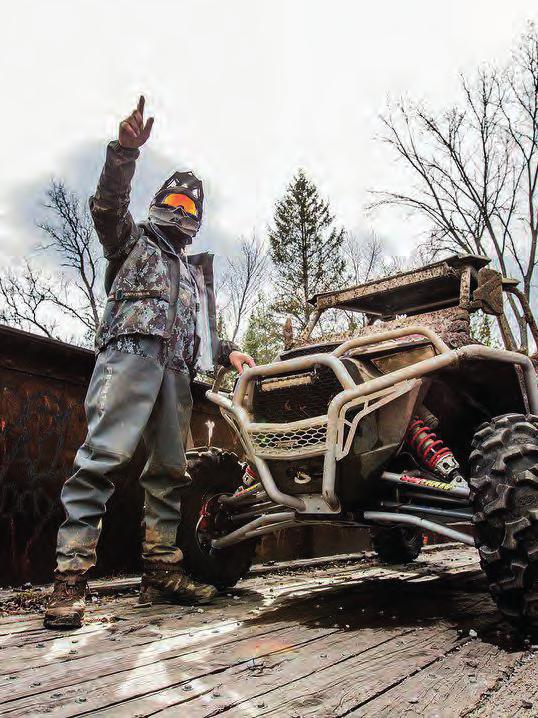 WATERPROOF, BREATHABLE AND DURABLE WADING GEAR FOR MUD AND SWAMPS WHAT ARE WADERS FOR ATV & UTV? Waders are a type of waterproof riding gear.