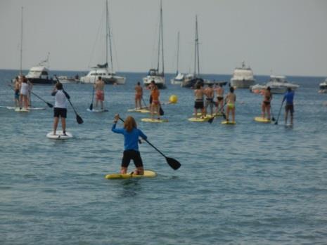 PRICE: 68 per week Stand up paddle: The stand up paddle course takes place in La Concha bay, and is held on