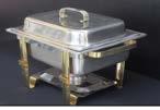 CHAFERS & FUEL All chafers include one serving insert. Full size chafers can also use two half-size inserts.