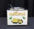 00 Dimensions: 13 Diam. x 11 ½ H Holds 2 ½ #10 cans of Nacho Cheese Nacho Cheese Warmer (Includes Ladle & Cover) $10.