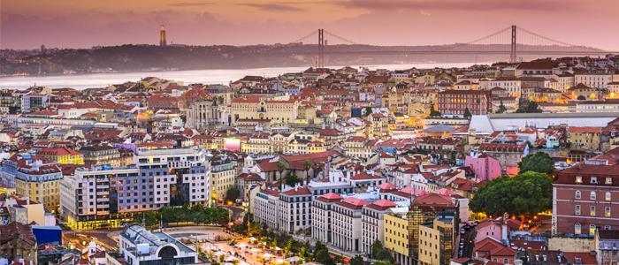 Literature For All Of Us Portugal ADVENTURE October 2-12 2019 Pictured: View of Lisbon, Portugal Day 1: Tuesday, October 2, 2018: Depart for Portugal Today you will depart for Lisbon.