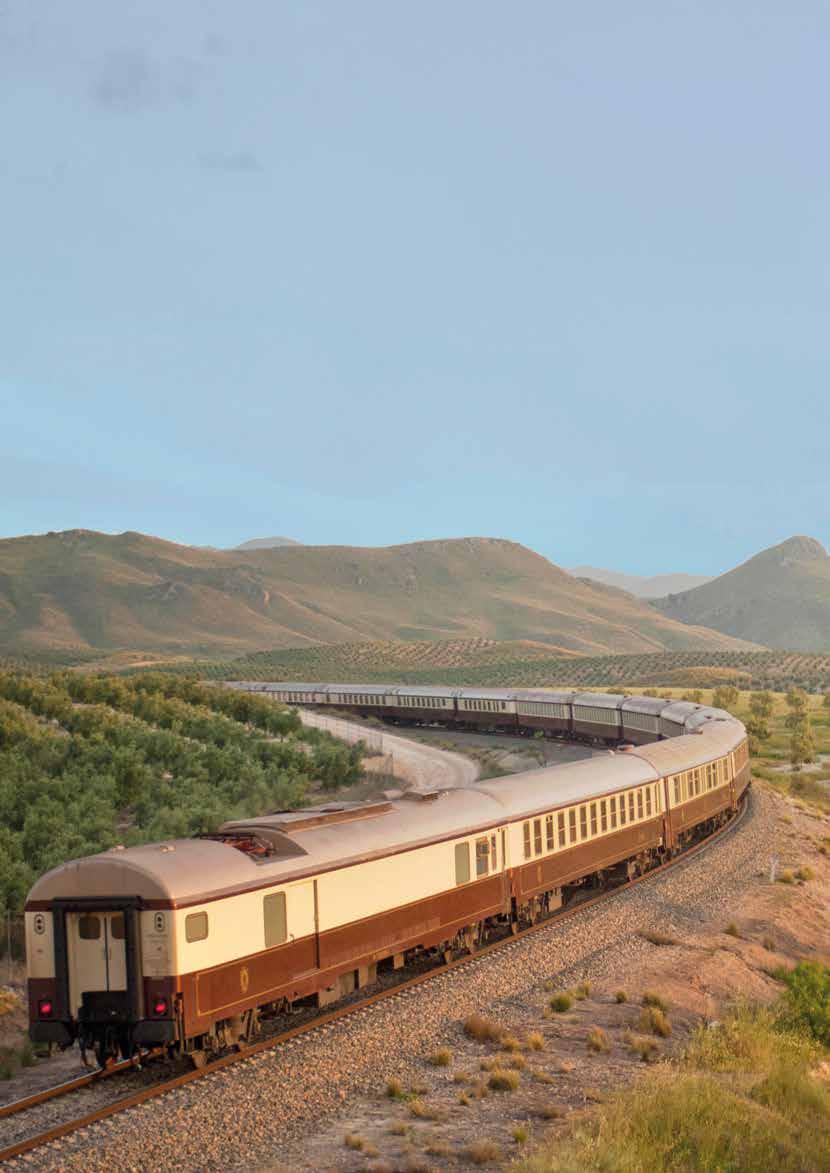 2 Discover Spain at the leisurely pace of our tourist trains, authentic railway