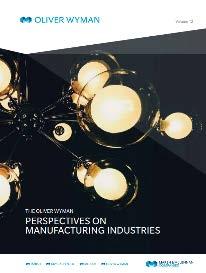 PERSPECTIVES ON MANUFACTURING INDUSTRIES A collection of viewpoints on industrial companies