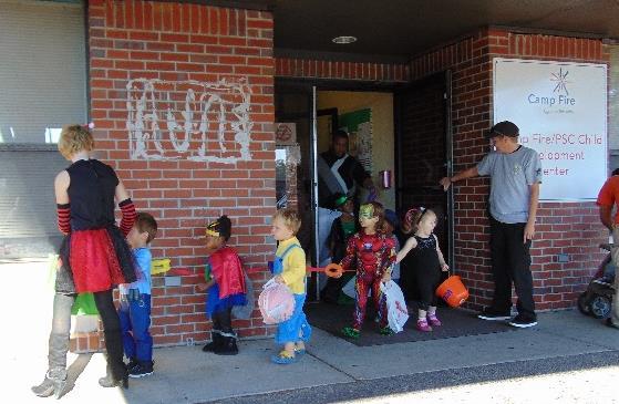 PSC youth thank veterans! Trick or Treat on the PSC campus was loads of fun! Longleaf After-School Program Longleaf kids enjoy reading.