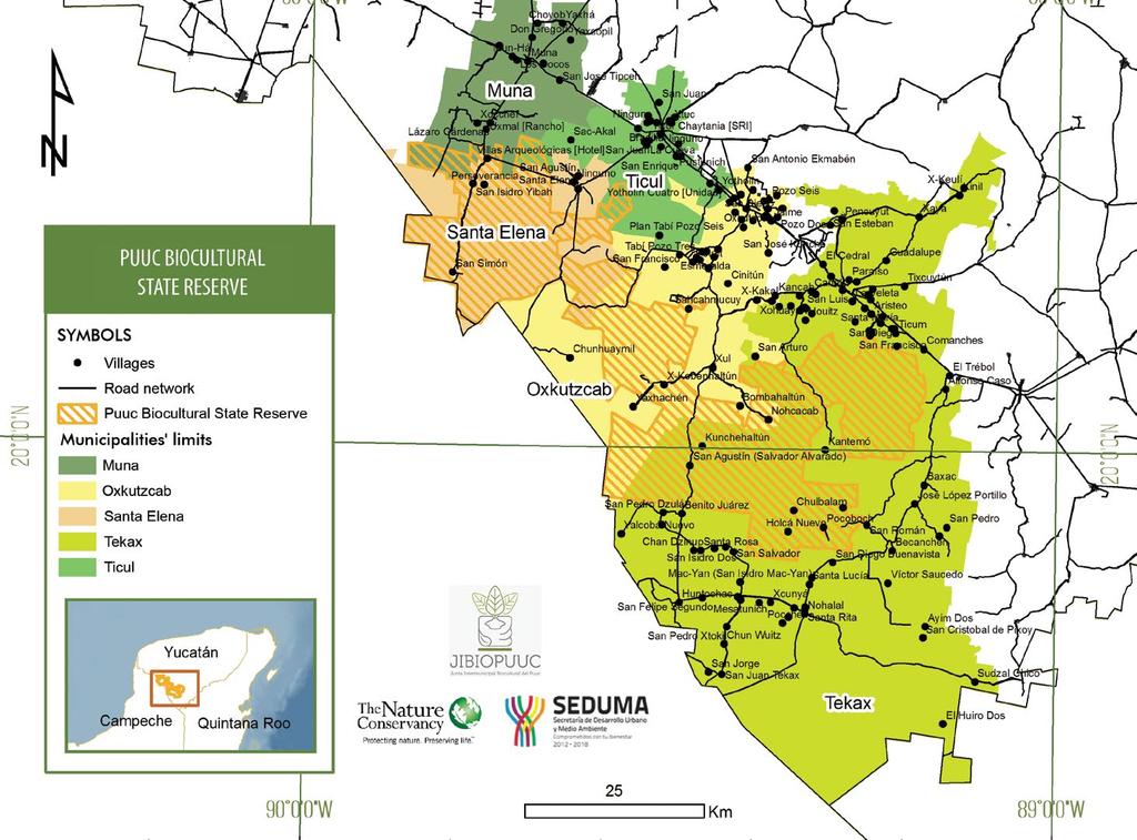 4 5 Inter-municipal coordination to find solutions from the local level A transformation with the feet on the ground, and a map for rigorous planning One of the key tasks of the Mexico REDD+ Program