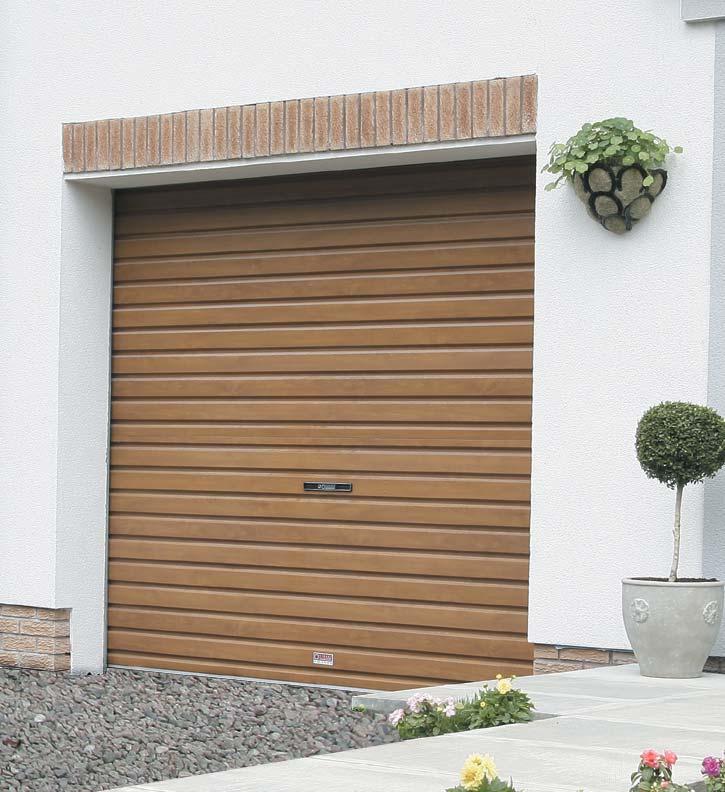 Ideal for arched or shaped openings. Our Golden Oak roller door has taken the market by storm.