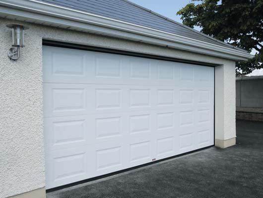 The ultimate in comfort and security, fully insulated sections are surrounded on all sides by heavy weather seals to