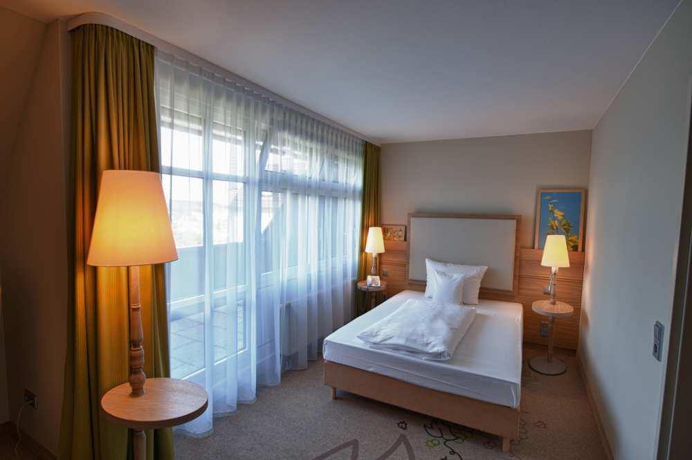 You enjoy a wonderful view over Baden-Baden. Single room: (ca.