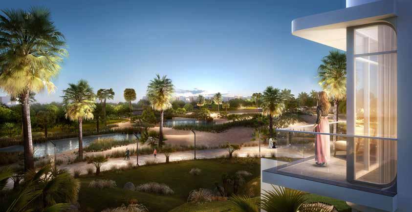 There s something for Introducing The Park Villas at DAMAC Hills everyone Presenting a collection of striking homes nestled within the breathtaking acres of