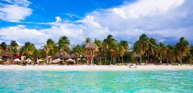 ISLA MUJERES/PLAYA MUJERES/ COSTA MUJERES/CANCUN A Place Like No Other One of Mexico s most beloved beach destinations, Holbox Island Cobá Tulum Xel-Há Chiquilá Playa del Carmen Xcaret 34 15 17 37 33