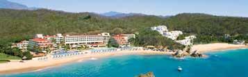 1 2 DREAMS HUATULCO RESORT & SPA Offering the privileges of Unlimited-Luxury, this exquisite resort features stunning bay views; seven internationally themed gourmet restaurants; five chic bars and