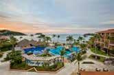 Unlimited-Luxury SECRETS HUATULCO RESORT & SPA Located on the Conejos Bay with sugar-white sand, beautiful rock formations, and sapphire waters, this resort offers all the exclusive amenities of