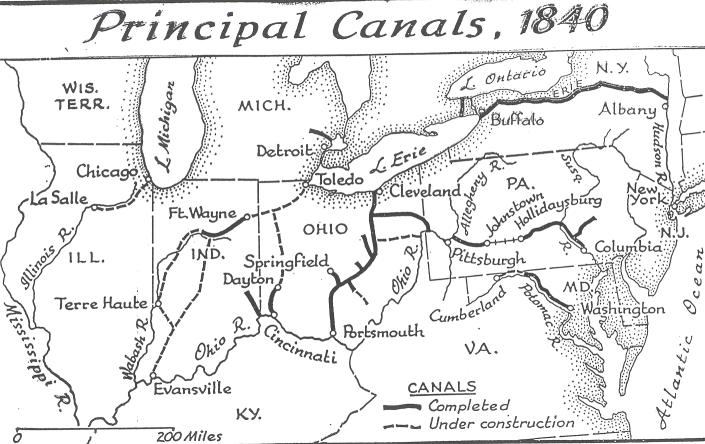 IV. The Canal Boom (con t) F. The canal helped New York City become a major center of commerce.